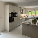 Lift installation and kitchen